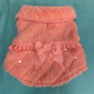 XXS Bond & Co. Pink Jacket Dog Clothing